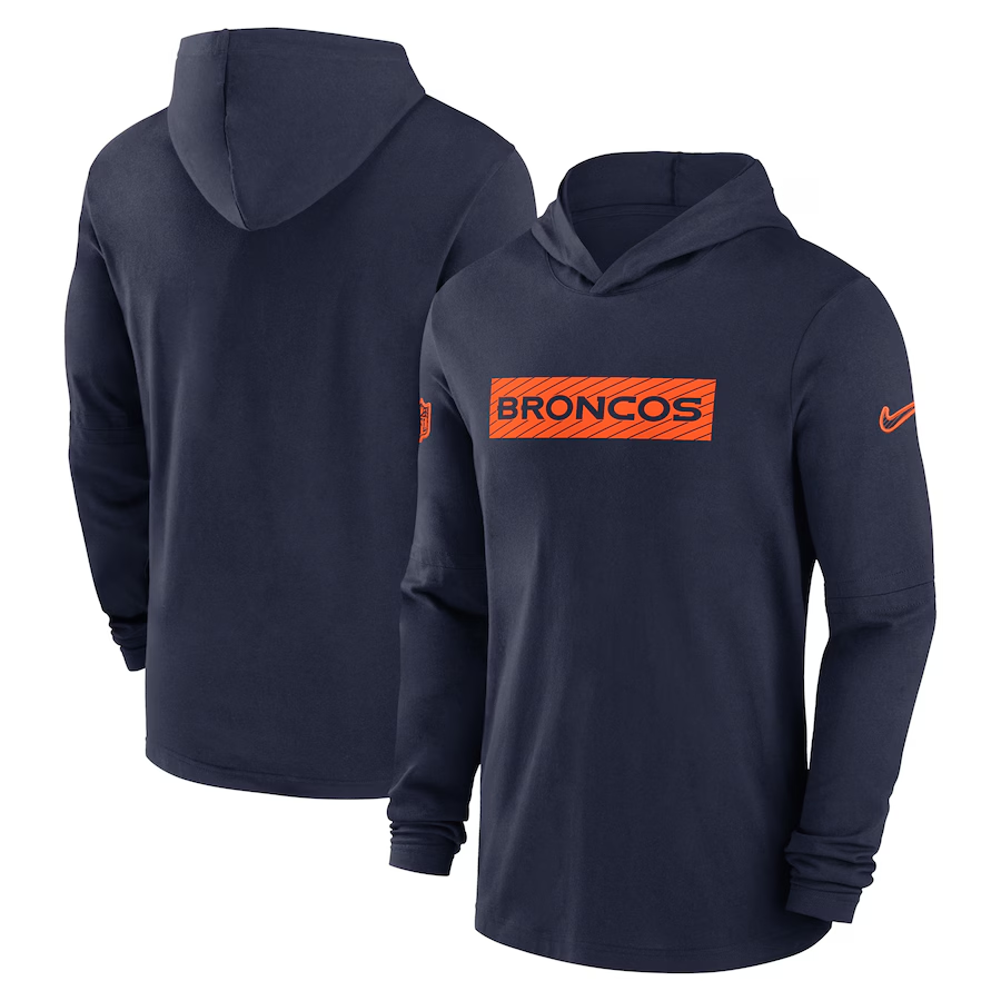 Men Denver Broncos style #4 2024 Nike NFL Hoodie->denver broncos->NFL Jersey